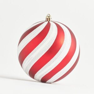 ΜΠΑΛΑ ΠΛΑΣΤΙΚΗ, ΑΣΠΡΗ ΚΑΙ ΚΟΚΚΙΝΗ, ΣΕΤ 2ΤΜΧ, 15cm - Image 1