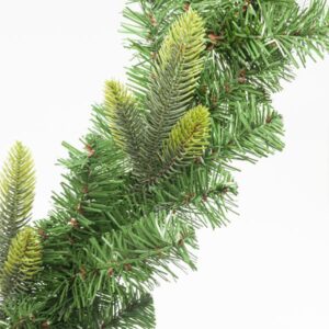 ΓΙΡΛΑΝΤΑ ΜΕ ΚΛΑΔΙΑ MIX ΜΕ P.Ε. 270x30cm, 162 TIPS (ΠΑΧΟΣ ΤΩΝ TIPS 8cm- ΜΗΚΟΣ 17cm), ΠΡΑΣΙΝΟ ΧΡΩΜΑ - Image 1