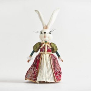 ΚΥΡΙA ΛΑΓΟΣ ΜΕ ΜΠΟΡΝΤΟ ΡΟΥΧΑ, 22x16x31cm - Image 1