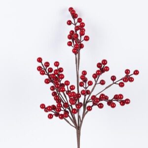 ΚΛΑΔΙ ΜΕ ΚΟΚΚΙΝΑ BERRIES, 46cm - Image 1