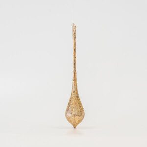 ΓΥΑΛΙΝΟ ΣΤΟΛΙΔΙ, ΧΡΥΣΟ ΜΕ GLITTER, ΣΕΤ 4ΤΜΧ, 5,7x30cm - Image 1