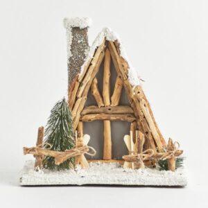 ΣΠΙΤΑΚΙ ΦΩΤΙΖΟΜΕΝΟ, ΜΠΑΤΑΡΙΑΣ, 26x19x25,5cm - Image 1