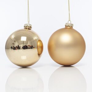 ΓΥΑΛΙΝΗ ΜΠΑΛΑ, ΣΑΜΠΑΝΙ, ΜΑΤ ΚΑΙ ΓΥΑΛΙΣΤΕΡΗ, ΣΕΤ 4 ΤΜΧ, 10cm - Image 1