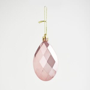 ΠΛΑΣΤΙΚΑ ΔΙΑΜΑΝΤΙΑ, ΡΟΖ ΧΡΥΣΟ, ΣΕΤ 6 ΤΜΧ, 8cm - Image 1