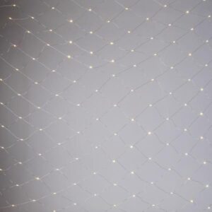 ΔΙΧΤΥ, 1560 MINI MILKY LED, 27V ΜΕΤΑΣΧΗΜΑΤΙΣΤΗ, ΣΤΑΘΕΡΟ, ΔΙΑΦΑΝΟ ΠΛΑΚΕ ΧΑΛΚΙΝΟ ΚΑΛΩΔΙΟ, ΘΕΡΜΟ ΛΕΥΚΟ LED (H350 x W400cm), ΠΡΟΕΚΤΑΣΗ ΠΑΡΟΧΗΣ 5m, IP44 - Image 1