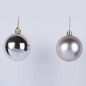 ΜΠΑΛΑ ΠΛΑΣΤΙΚΗ, ΣΑΜΠΑΝΙ, ΓΥΑΛΙΣΤΕΡΗ ΚΑΙ ΜΑΤ, ΣΕΤ 6ΤΜΧ, 4cm (TOP 120) - Image 1