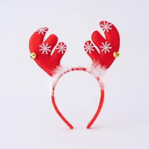 ΣΤΕΚΑ ΚΕΡΑΤΑ ΤΑΡΑΝΔΟΥ, ΜΕ ΚΟΥΔΟΥΝΑΚΙΑ, ΚΟΚΚΙΝΟ, 18x1,5x24cm - Image 1