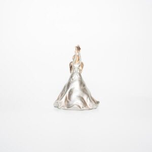 ΔΙΑΚΟΣΜΗΤΙΚΟ ΠΟΛΥΡΕΖΙΝ, ΑΓΓΕΛΟΣ, ΑΠΑΛΟ ΧΡΥΣΟ, 12,5x12x17,50cm - Image 1