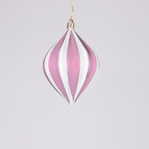 ΠΛΑΣΤΙΚΟ ΣΤΟΛΙΔΙ, ΡΟΖ ΛΕΥΚΟ, ΣΕΤ 3ΤΜΧ, 10cm - Image 1