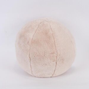 ΜΑΞΙΛΑΡΙ ΣΤΡΟΓΓΥΛΟ, ΡΟΖ ΓΟΥΝΙΝΟ, 25cm - Image 1