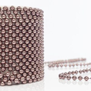 ΑΛΥΣΙΔΑ ΜΕ ΚΑΦΕ ΠΕΡΛΕΣ, ΠΛΑΣΤΙΚΟ, 12m - Image 1