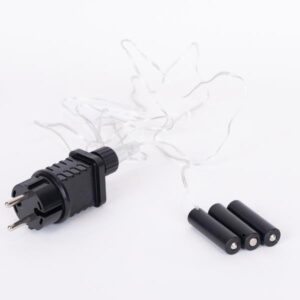 ΜΕΤΑΣΧΗΜΑΤΙΣΤΗ 4.5V ΓΙΑ ΚΟΥΤΙ ΜΠΑΤΑΡΙΑΣ 3xAA, ΔΙΑΦΑΝΟ PVC ΚΑΛΩΔΙΟ, ΠΡΟΕΚΤΑΣΗ ΠΑΡΟΧΗΣ 3m - Image 1