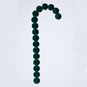 ΜΠΑΣΤΟΥΝΑΚΙ ΒΕΛΟΥΔΙΝΟ, ΣΜΑΡΑΓΔΙ, 33cm - Image 1