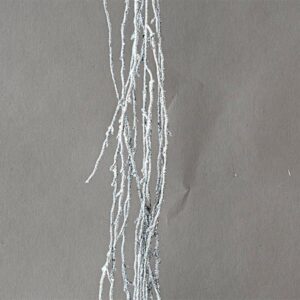 ΚΛΑΔΙ ΚΡΕΜΑΣΤΟ, ΜΕ GLITTER, ΑΣΗΜΙ, 160cm - Image 1