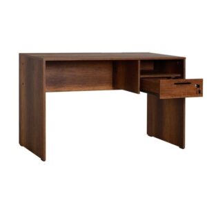 ΓΡΑΦΕΙΟ ΜΕ ENA ΣΥΡΤΑΡΙ ΜΕ ΚΛΕΙΔΑΡΙΑ & ΕΝΑ ΡΑΦΙ 120x60x75 εκ OSLO WALNUT - Image 4