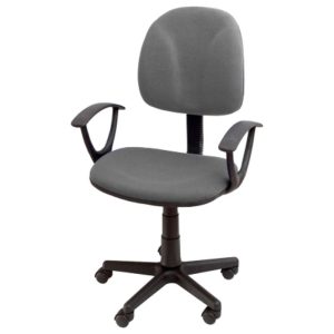 ΚΑΡΕΚΛΑ ΓΡΑΦΕΙΟΥ ΓΚΡΙ ΜΕ ΜΠΡΑΤΣΑ - Image 1