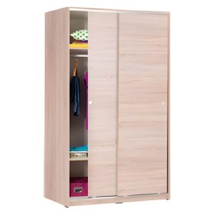 ΝΤΟΥΛΑΠΑ ΜΕ ΔΥΟ ΣΥΡΟΜΕΝΕΣ ΠΟΡΤΕΣ 94x52x182 εκ SONOMA - Image 3