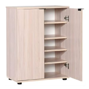 ΠΑΠΟΥΤΣΟΘΗΚΗ  ΜΕ ΔΙΠΛΗ ΑΝΟΙΓΟΜΕΝΗ ΠΟΡΤΑ - 5 ΘΕΣΕΙΣ ΑΠΟΘΗΚΕΥΣΗΣ 60x34x78 εκ ZARA - Image 1