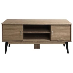 VELCO  Pro Systems  ΕΠΙΠΛΟ TV ΜΕ ΔΥΟ  ΠΟΡΤΕΣ ΚΑΙ ΤΕΣΣΕΡΙΣ ΘΕΣΕΙΣ 140x38x50 εκ ΣΦΕΝΔΑΜΟΣ - Image 1