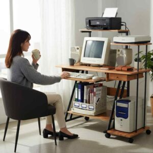 VELCO Pro Systems ΓΡΑΦΕΙΟ COMPUTER MDF L110xW78xH130 εκ - Image 4