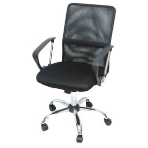 VELCO Pro Systems ΚΑΡΕΚΛΑ ΓΡΑΦΕΙΟΥ ΜΑΥΡΗ -ΔΙΑΣΤΑΣΕΙΣ: 57x50x90/110cm - Image 1