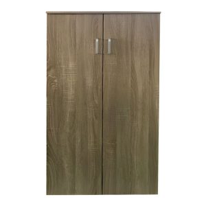 VELCO Pro Systems ΠΑΠΟΥΤΣΟΘΗΚΗ  ΜΕ ΔΥΟ ΠΟΡΤΕΣ - 6  ΡΑΦΙΑ ΑΠΟΘΗΚΕΥΣΗΣ - ΑΕΡΙΖΟΜΕΝΗ ΠΛΑΤΗ 60x32x122 εκ ΣΦΕΝΔΑΜΟΣ - Image 1