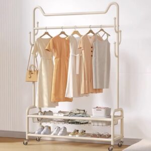 ΚΑΛΟΓΕΡΟΣ -  ΚΡΕΜΑΣΤΡΑ ΡΟΥΧΩΝ ΕΠΙΔΑΠΕΔΙΑ ΜΕΤΑΛΛΙΚΗ ΜΕ ΡΑΦΙΑ ΚΑΙ ΡΟΔΕΣ VC2817 100x40x170cm VIOSARP - Image 8