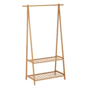 ΚΑΛΟΓΕΡΟΣ -  ΚΡΕΜΑΣΤΡΑ ΡΟΥΧΩΝ ΕΠΙΔΑΠΕΔΙΑ ΜΠΑΜΠΟΥ ΜΕ 2 ΡΑΦΙΑ WR4258 90x43x152cm VIOSARP - Image 1