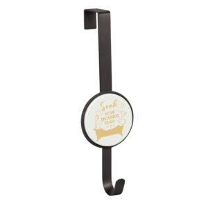 ΚΡΕΜΑΣΤΡΑ ΜΕΤΑΛΛΙΚΗ ΠΟΡΤΑΣ ΜΕ ΣΧΕΔΙΟ W4731-1S 9x4,5x27cm VIOSARP - Image 3