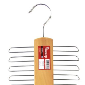 ΚΡΕΜΑΣΤΡΑ ΞΥΛΙΝΗ ΓΙΑ ΓΡΑΒΑΤΕΣ 20 ΘΕΣΕΩΝ VIOSARP 15cm - Image 3