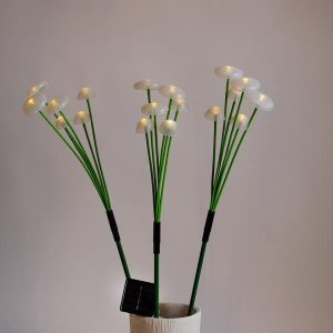 ΣΕΙΡΑ, 3 ΣΕΤ ΠΛΑΣΤΙΚΑ ΜΑΝΙΤΑΡΙΑ 75cm, 6 ΚΛΑΔΙΑ ΤΟ ΚΑΘΕ ΣΕΤ, ΗΛΙΑΚΟ ΣΥΛΛΕΚΤΗ ΜΕ ΑΙΣΘΗΤΗΡΑ ΦΩΤΟΣ, 18 ΘΕΡΜΑ ΛΕΥΚΑ LED, ΠΡΟΕΚΤΑΣΗ ΠΑΡΟΧΗΣ 1m, IP44 - Image 1