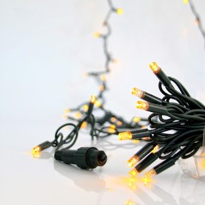 ΣΕΙΡΑ 5 ΣΕΤ, 96 LED 5mm, 24V, 2 ΕΠΕΚΤΑΣΕΙΣ ΕΩΣ 10 ΣΕΤ, ΠΡΑΣΙΝΟ ΚΑΟΥΤΣΟΥΚ ΚΑΛΩΔΙΟ, DAYLIGHT LED ΑΝΑ 10cm, ΚΑΛΩΔΙΟ ΠΡΟΕΚΤΑΣΗΣ 3m, ΙΡ65 (ΧΩΡΙΣ ΜΕΤΑΣΧΗΜΑΤΙΣΤΗ, ΧΩΡΙΣ ΠΡΟΕΚΤΑΣΗ ΠΑΡΟΧΗΣ) - Image 1