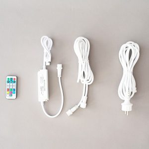 SYNCHRONOUS RGBW LED CONTROLLER & ΤΗΛΕΧΕΙΡΙΣΤΗΡΙΟ, ME 5 ΕΠΕΚΤΑΣΕΙΣ ΕΩΣ 1000 LED, ΠΡΟΕΚΤΑΣΗ ΠΑΡΟΧΗΣ 1.5m IP44 - Image 1