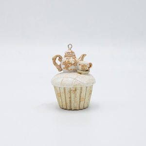 ΣΤΟΛΙΔΙ ΠΟΛΥΡΕΖΙΝ, CUPCAKE ΜΕ ΤΣΑΓΙΕΡΑ, ΣΑΜΠΑΝΙ, 5x7cm - Image 1