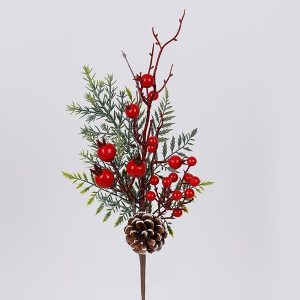 ΚΛΑΔΙ ΜΕ BERRY, ΚΟΥΚΟΥΝΑΡΙ ΚΑΙ ΚΛΑΔΙ ΕΛΑΤΟΥ, 46cm - Image 1