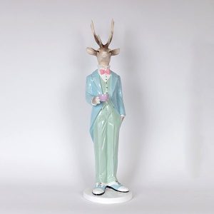 ΚΥΡΙΟΣ ΤΑΡΑΝΔΟΣ ΠΟΛΥΡΕΖΙΝ, ΓΑΛΑΖΙΟΣ, 24.5x19x70 - Image 1