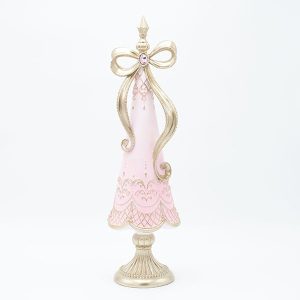 ΔΕΝΤΡΟ ΠΟΛΥΡΕΖΙΝ, ΡΟΖ ΝΤΕΓΚΡΑΝΤΕ, ΜΕ ΦΙΟΓΚΟ, 12.5x12.5x45.8cm - Image 1