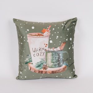 ΜΑΞΙΛΑΡΙ ΜΕ ΧΡΙΣΤΟΥΓΕΝΝΙΑΤΙΚΟ DECOR, 40x40cm - Image 1