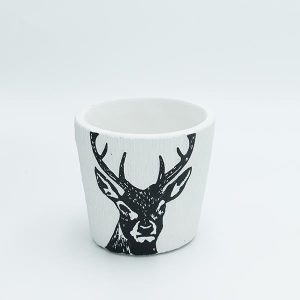 ΚΑΣΠΟ ΑΠΌ ΤΣΙΜΕΝΤΟ, ΜΕ ΤΑΡΑΝΔΟ, 10.5x10.5x10cm - Image 1