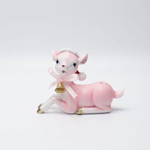 ΕΛΑΦΑΚΙ ΠΟΛΥΡΕΖΙΝ, ΡΟΖ, 9.7x5.8x13.5cm - Image 1