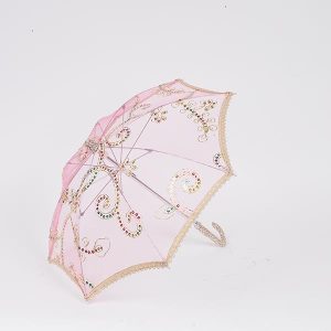 ΟΜΠΡΕΛΑ, ΡΟΖ ΟΡΓΑΝΤΖΑ, 41cm - Image 1