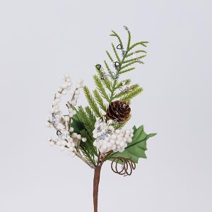 ΠΙΚΑΚΙ ΜΕ ΛΕΥΚΑ BERRIES ΚΑΙ ΑΚΑΚΙΑ, 26cm - Image 1