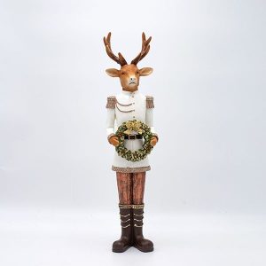 ΤΑΡΑΝΔΟΣ ΠΟΛΥΡΕΖΙΝ, ΜΕ ΣΤΕΦΑΝΙ, 41.5cm - Image 1