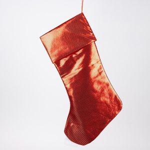 ΚΑΛΤΣΑ, ΜΕΤΑΛΛΙΚΟ ΚΟΚΚΙΝΟ, 49cm - Image 1