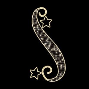 ΕΠΑΓΓΕΛΜΑΤΙΚΟ ΣΧΕΔΙΟ, ΕΠΙΣΤΗΛΙΟ, ΜΕ ΑΣΤΕΡΑΚΙΑ, 230V, ΘΕΡΜΗ ΛΕΥΚΗ LED ΦΩΤ/ΝΑ, ΘΕΡΜΑ ΛΕΥΚΑ LED, 200x80cm, IP65 - Image 1