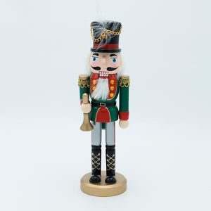 ΚΑΡΥΟΘΡΑΥΣΤΗΣ, ΠΡΑΣΙΝΟΣ, ΜΕ ΤΡΟΜΠΕΤΑ, 7.5x25cm - Image 1