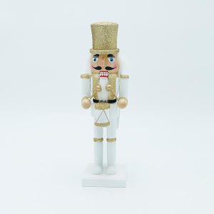 ΚΑΡΥΟΘΡΑΥΣΤΗΣ, ΛΕΥΚΟ ΧΡΥΣΟ, ΜΕ ΤΥΜΠΑΝΟ, 8x25cm - Image 1