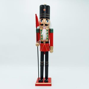 ΚΑΡΥΟΘΡΑΥΣΤΗΣ, ΚΟΚΚΙΝΟΣ, ΜΕ ΛΑΒΑΡΟ, 12x50cm - Image 1