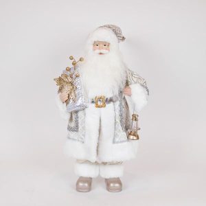 ΑΓΙΟΣ ΒΑΣΙΛΗΣ, ΑΣΗΜΙ ΧΡΥΣΟ, ΜΕ ΦΑΝΑΡΑΚΙ, 60cm - Image 1