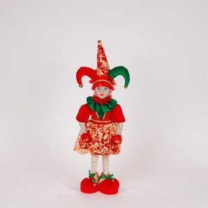 ΑΡΛΕΚΙΝΟΣ ΜΕ ΠΛΟΥΜΙΣΤΗ ΦΟΥΣΤΑ, 53cm - Image 1